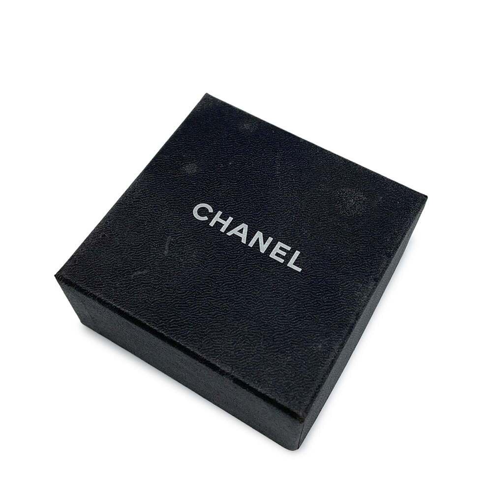 CHANEL Gold Logo Brooch - Picture 10 of 13